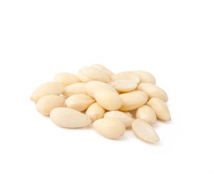 Blanched almonds