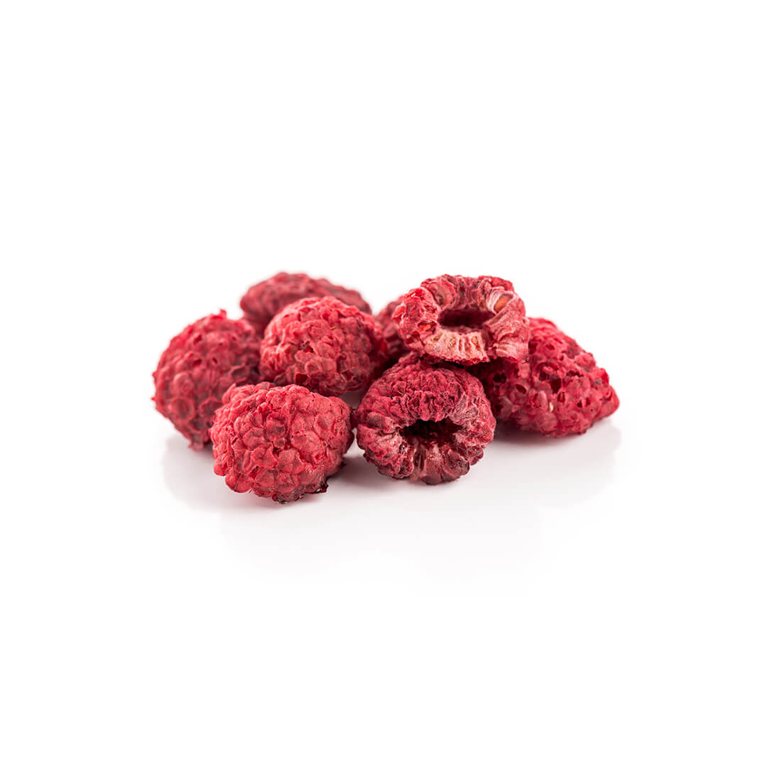 Dried raspberries