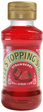 Lyles Topping Syrup Strawberry 325g