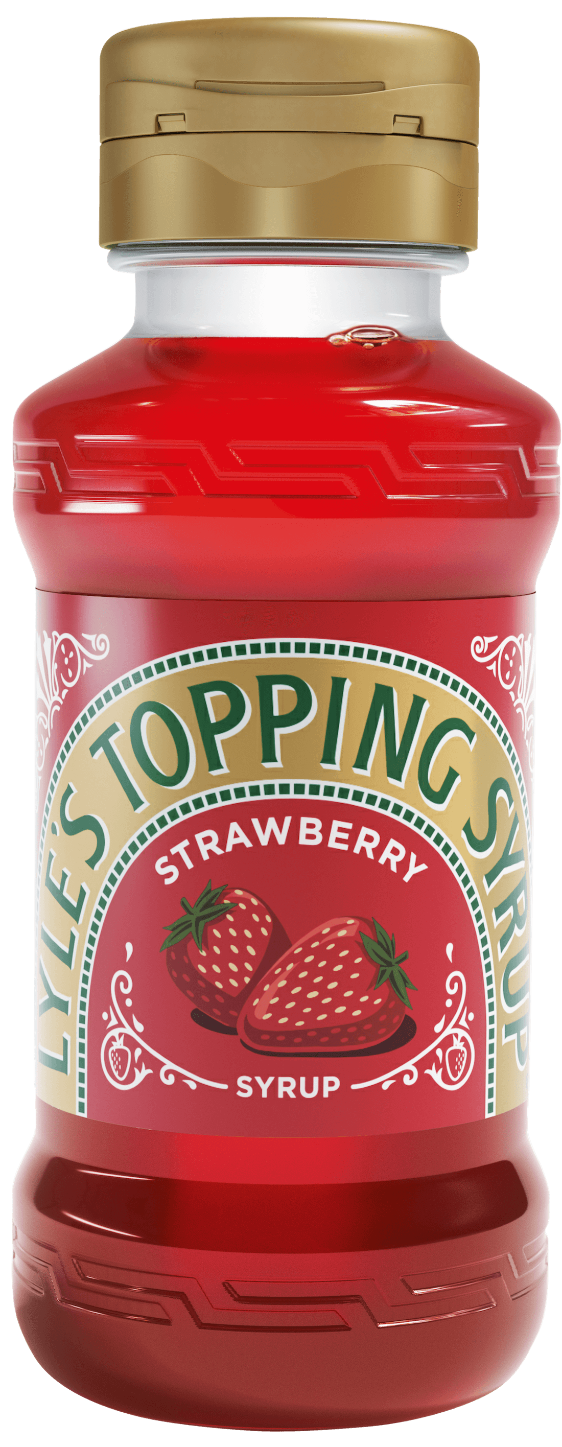 Lyles Topping Syrup Strawberry 325g