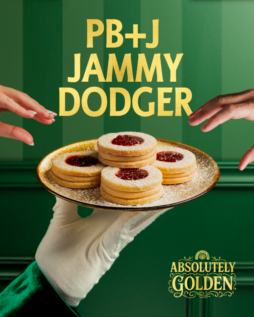 Peanut Butter Jelly Jammy Dodgers Recipe | Lyle's Golden Syrup
