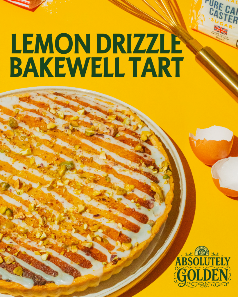 Lemon Drizzle Bakewell Tart - T&L Syrups