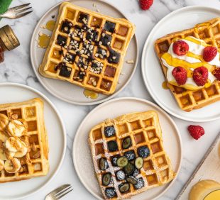 Lyle's Golden Syrup Waffles