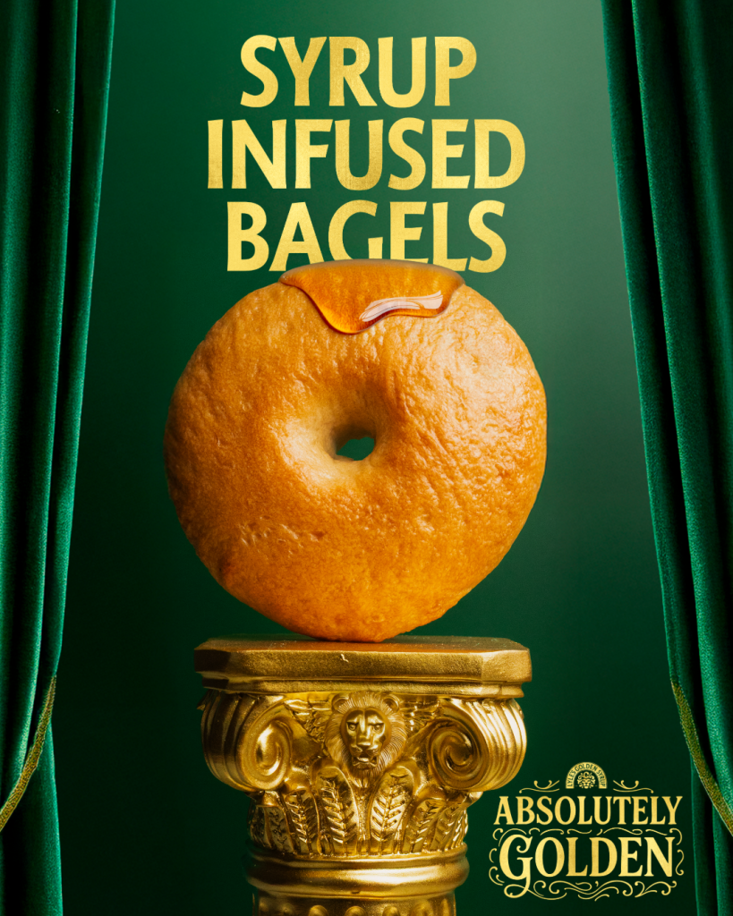 Lyle's Golden Syrup Infused Bagels - T&L Syrups