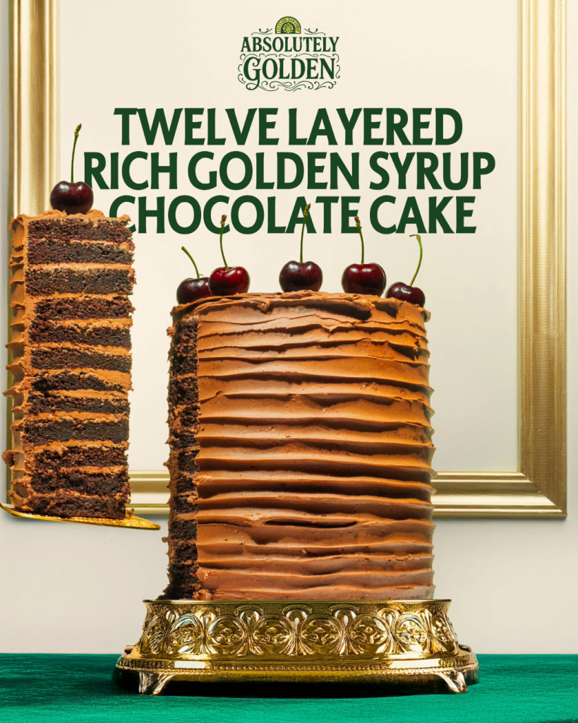 Lyle's Golden Syrup Showstopper Chocolate Cake - T&L Syrups